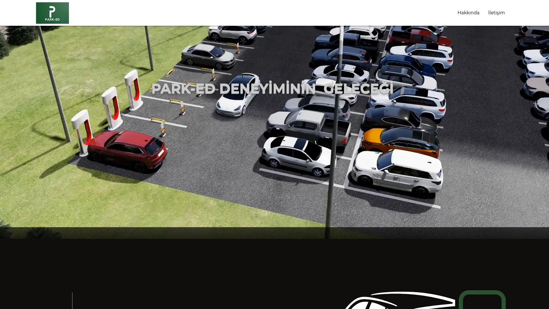 Screenshot of the Park-ED product page