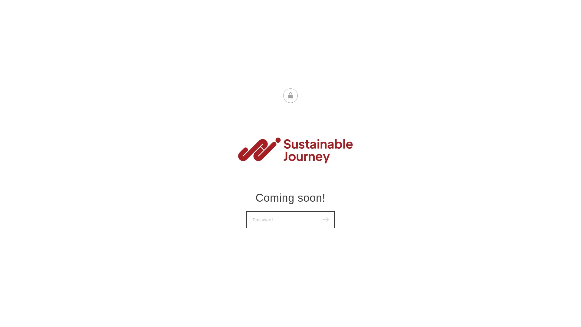 Screenshot of the Sustainable Journey product page