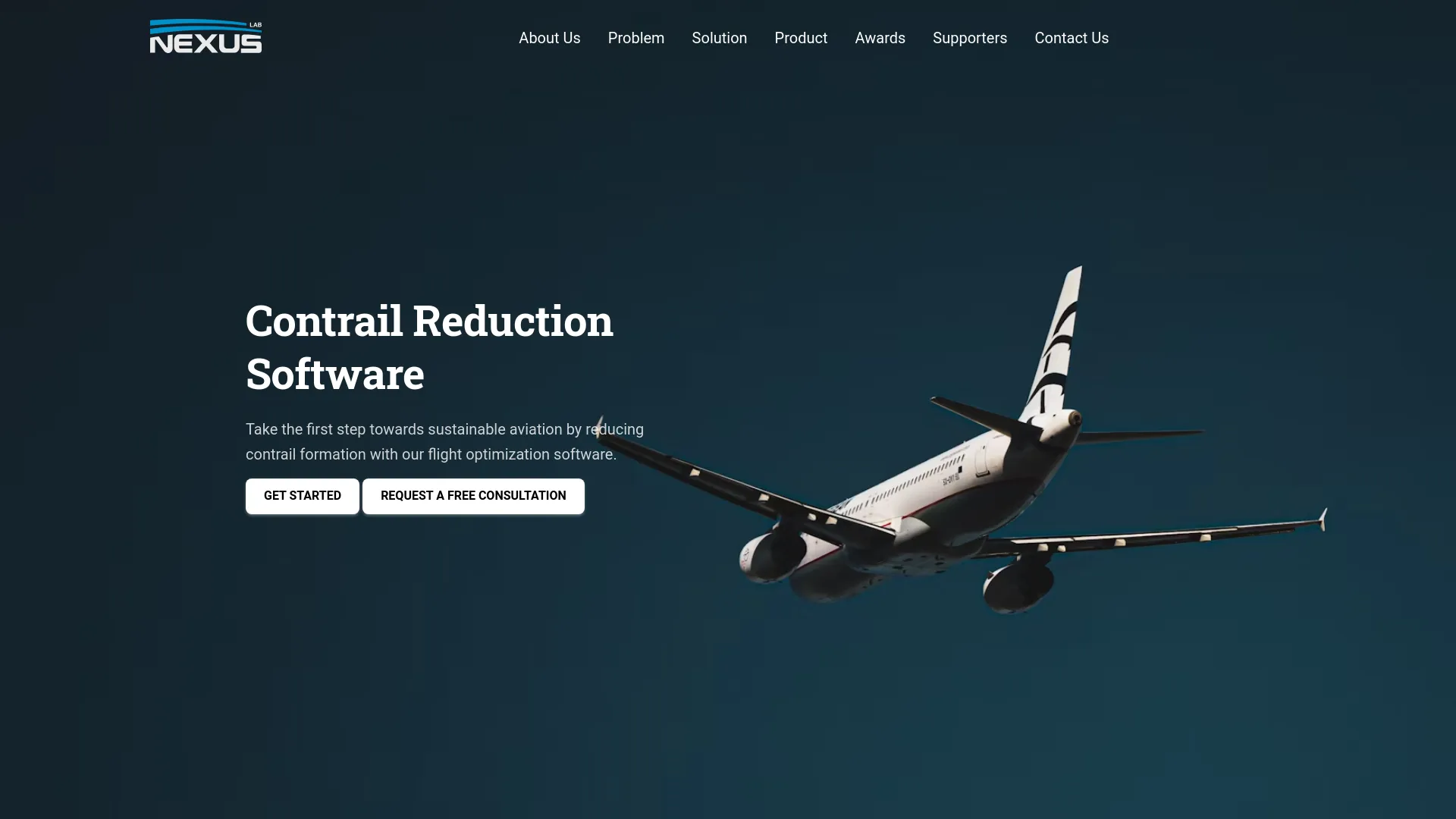 Screenshot of the Nexus Lab product page