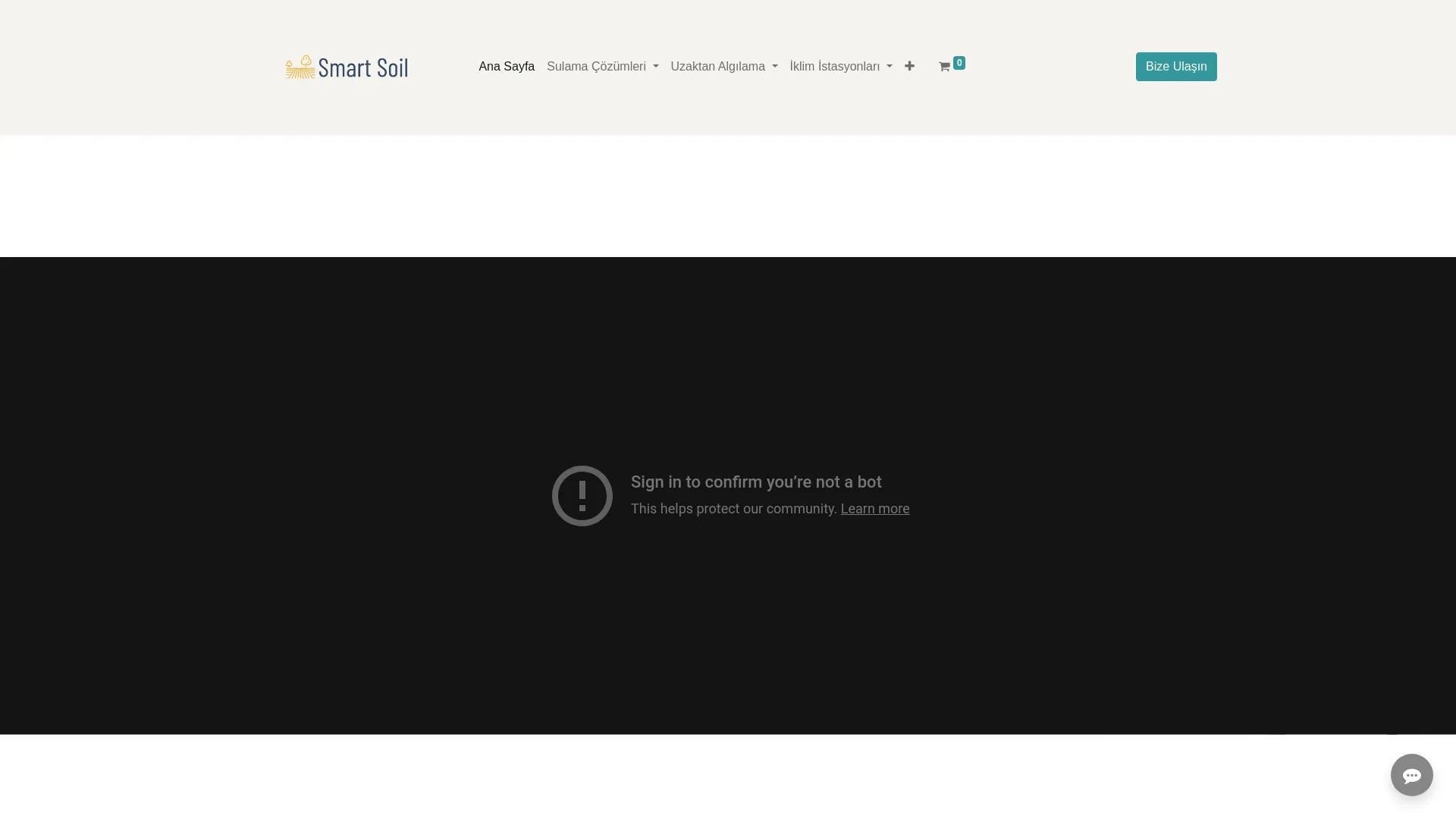 Screenshot of the iTarla product page
