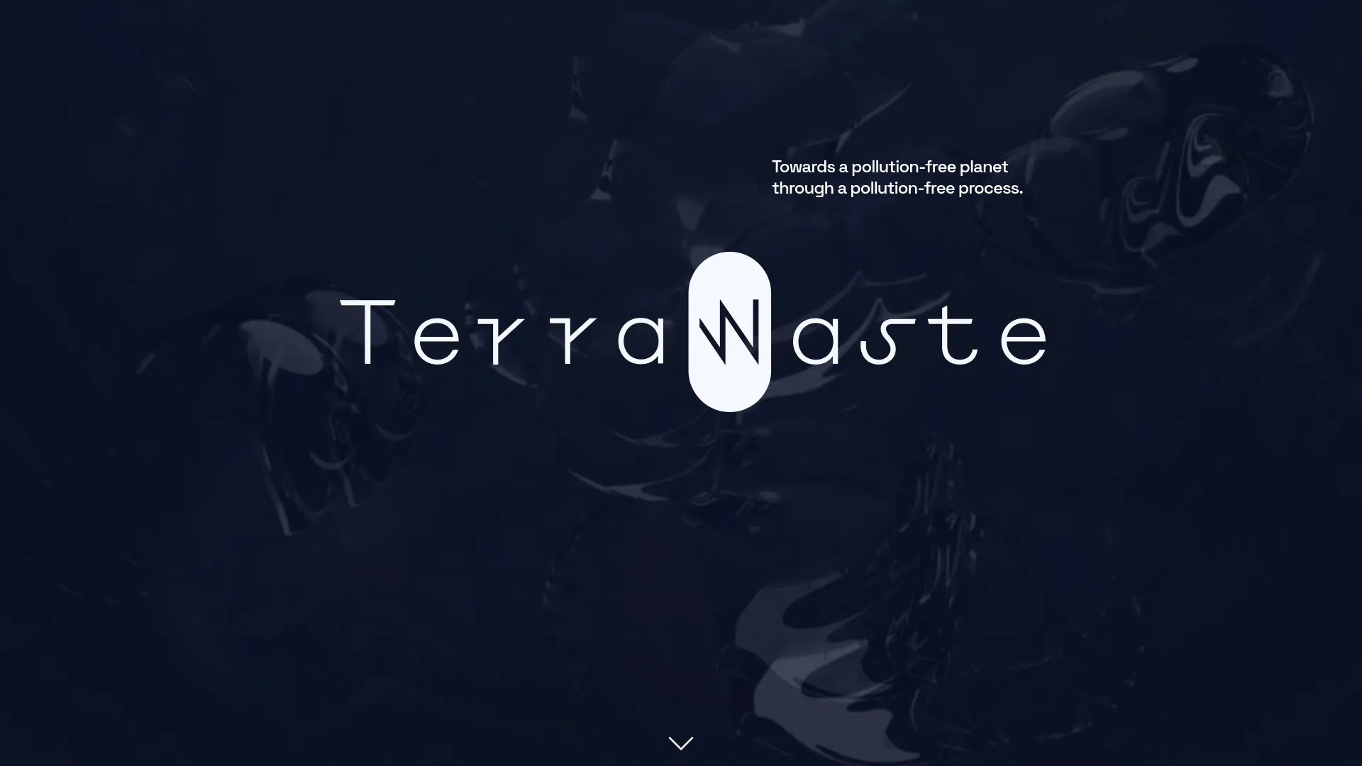 Screenshot of the Terrawaste product page
