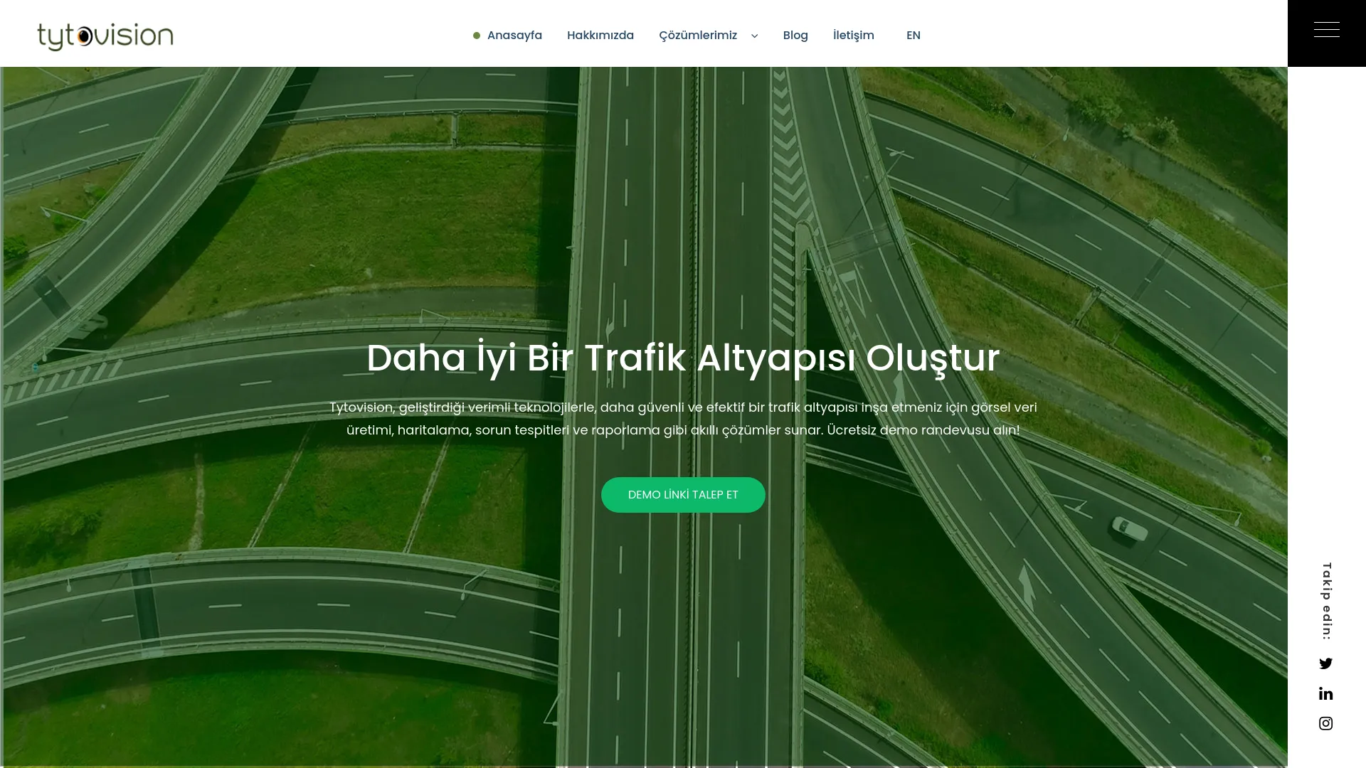 Screenshot of the Tytovision product page